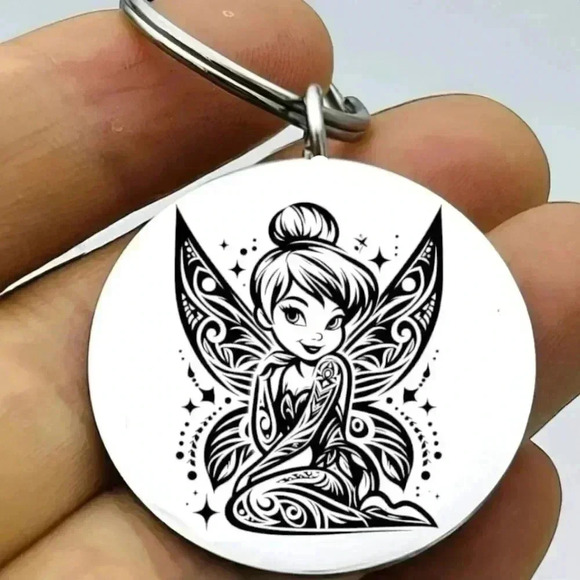 Tinker Bell Hot Cute art keychain - Picture 1 of 1